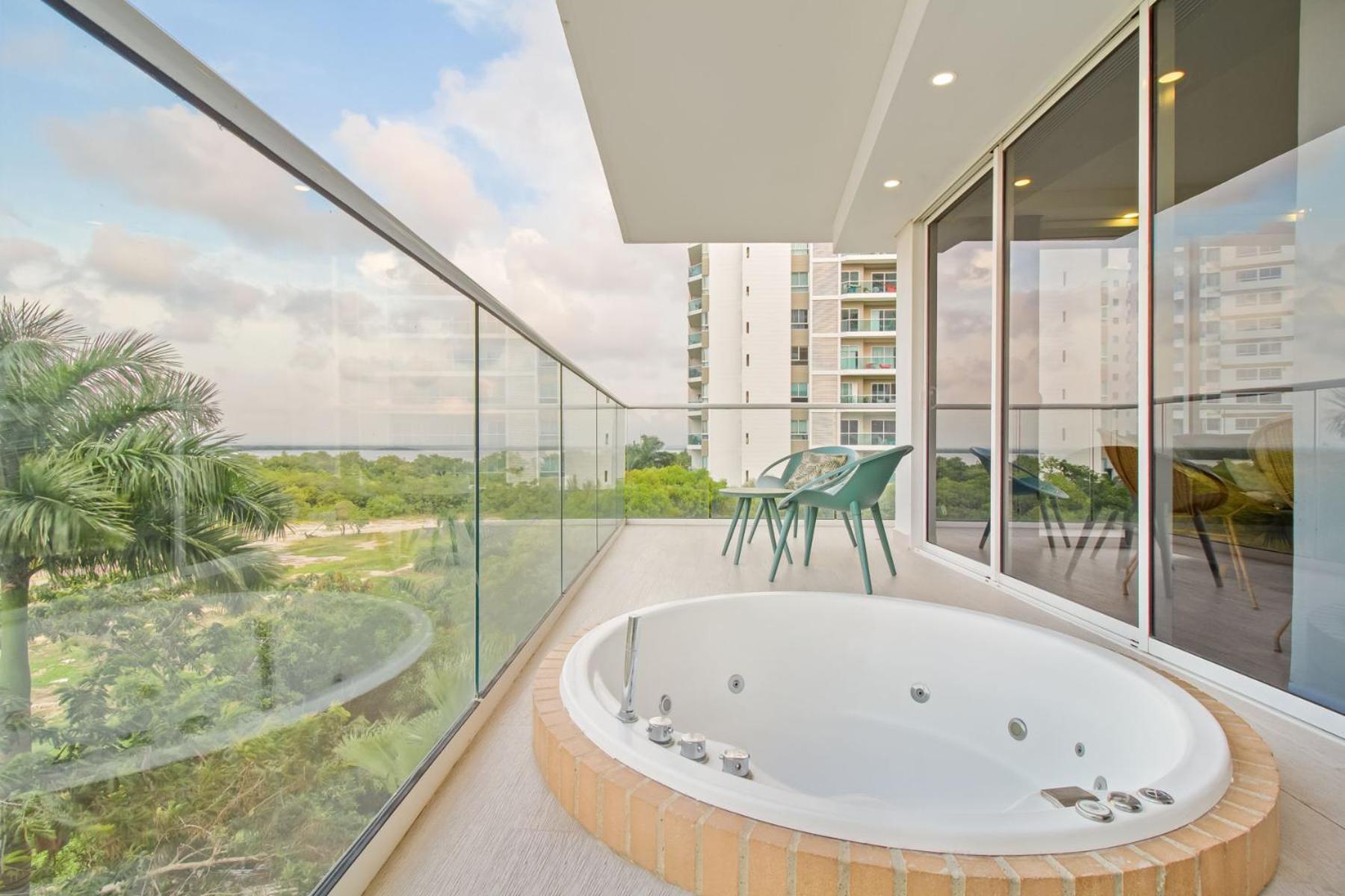 Martinique Cartagena - Apartamentos A Corta Caminata De Playa Azul المظهر الخارجي الصورة