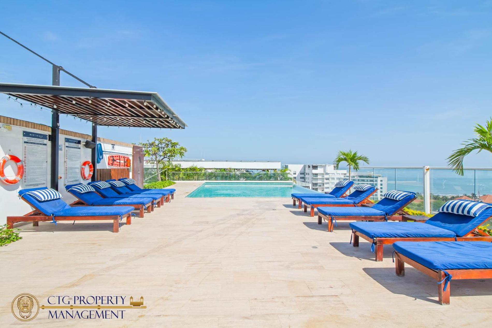 Martinique Cartagena - Apartamentos A Corta Caminata De Playa Azul المظهر الخارجي الصورة