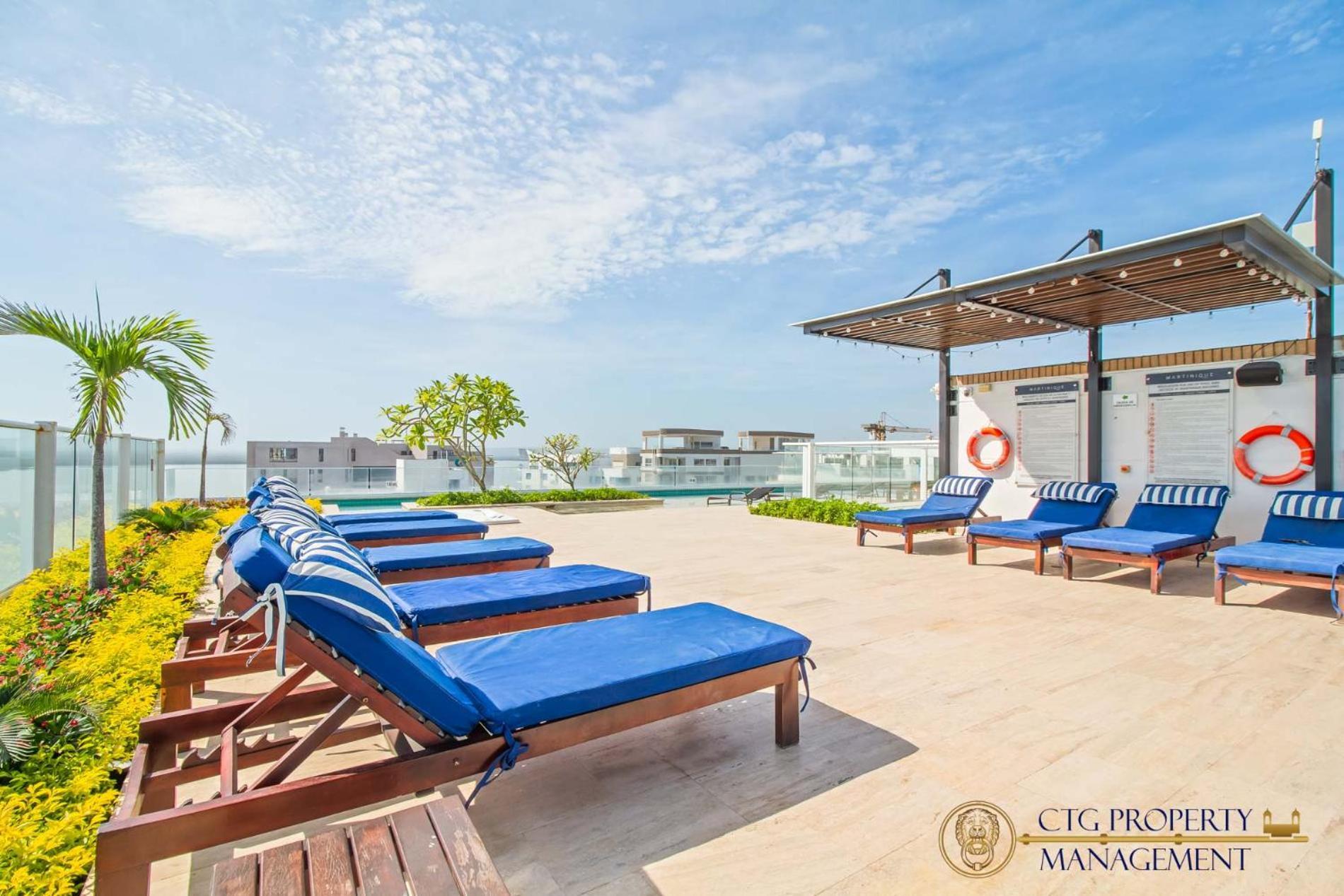 Martinique Cartagena - Apartamentos A Corta Caminata De Playa Azul المظهر الخارجي الصورة